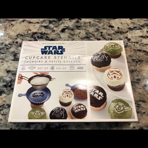 Williams Sonoma Kitchen Star Wars Cupcake Stencils Poshmark